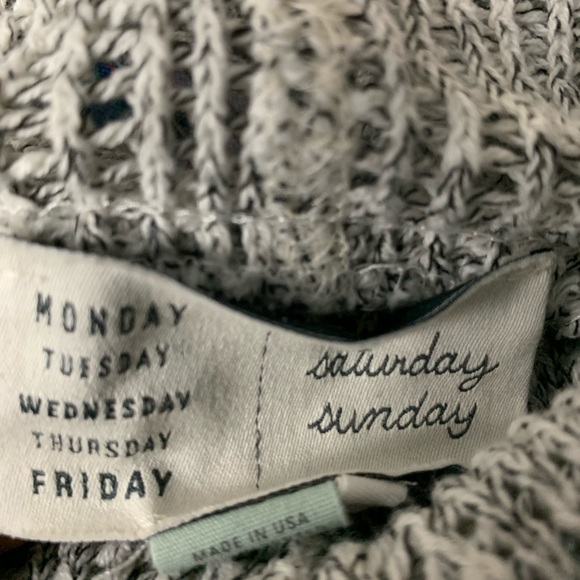 [SOLD] Anthropologie Saturday Sunday Cowl Sweater - Picture 8 of 8